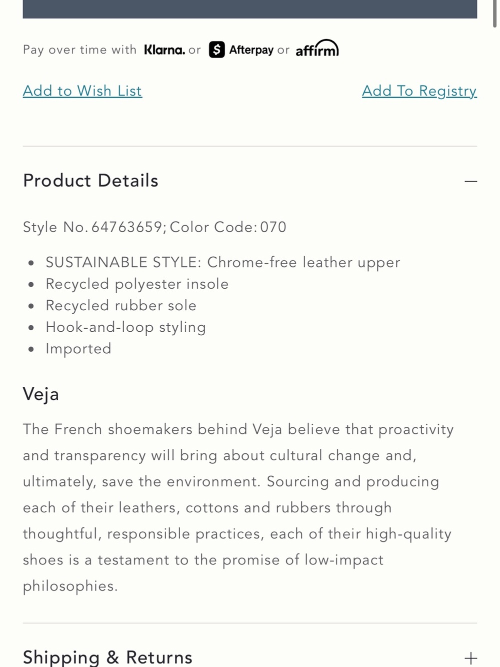 Veja Recife Chromefree Gold Sneakers - Picture 3 of 9